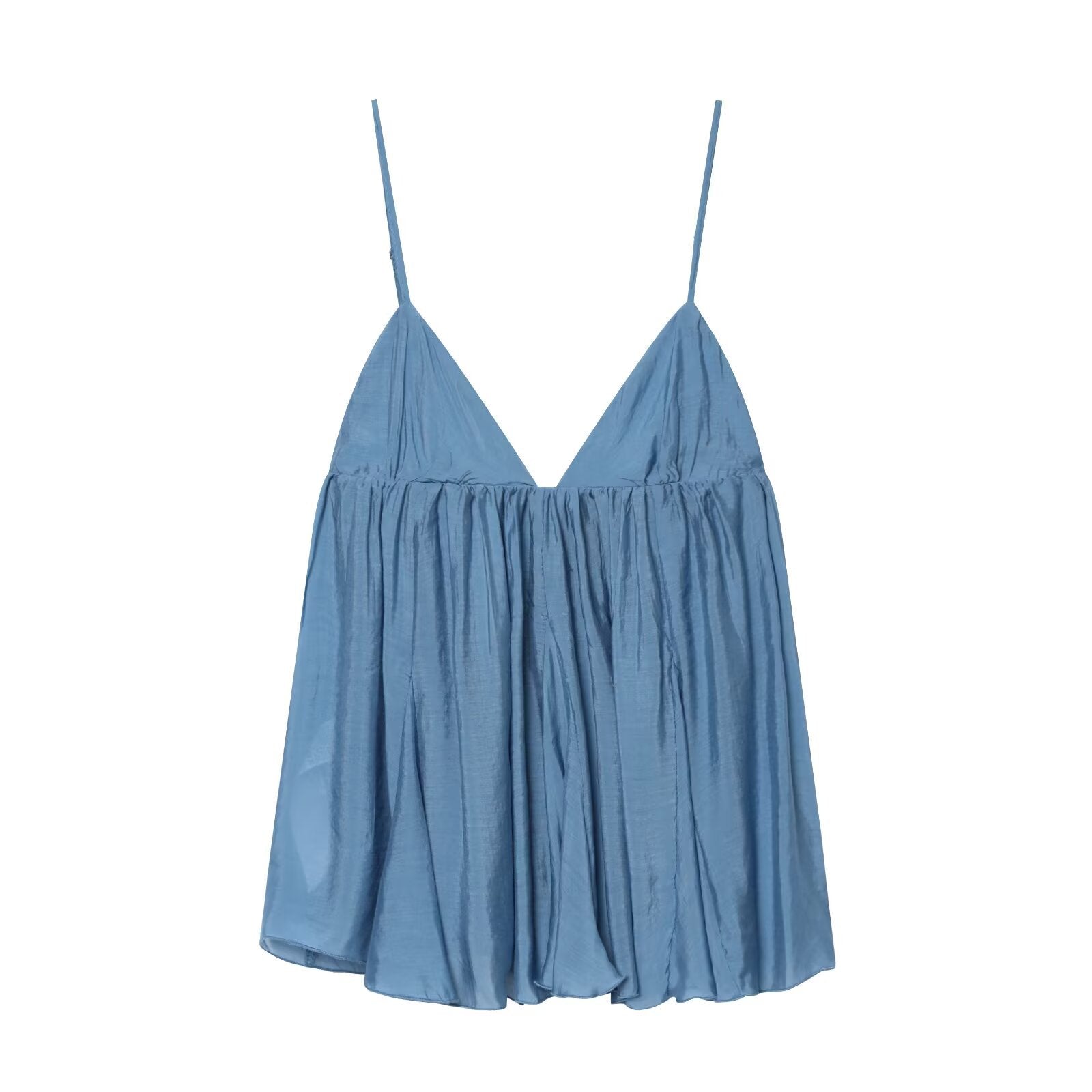 Hot girl sexy V-neck hanging suspender top