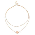 Round pearl necklace for girls